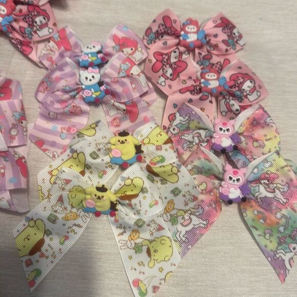 Live Auction Listing Only- Colorful Hair Bows for Kids - Picture 1 of 1